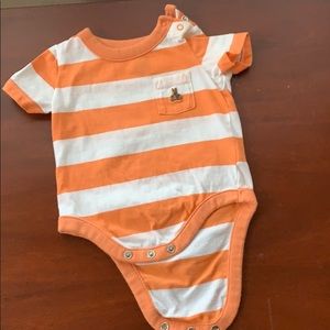 Striped onesie